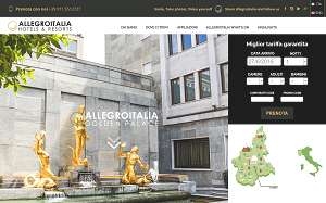 Il sito online di Golden Palace Torino