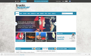 Il sito online di Radio Speaker