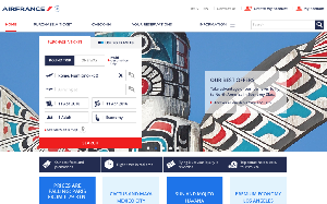 Il sito online di Air France