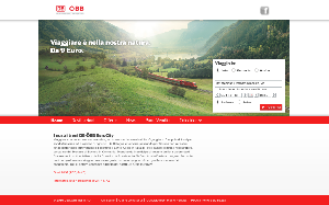 Il sito online di DB-OBB EuroCity