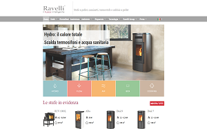 Il sito online di Ravelli