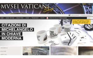 Il sito online di Musei Vaticani SHOP