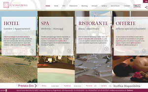 Il sito online di Saturnia Tuscany Hotel