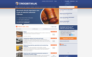 Il sito online di Troostwijk auctions