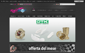 Il sito online di Kart Shop