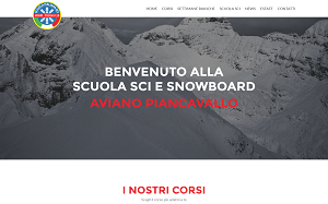 Il sito online di Scuola Sci e Snowboard Aviano