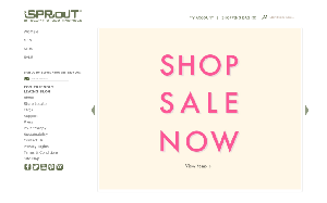 Visita lo shopping online di Sprout