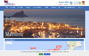 Il sito online di Navigazione Generale Italiana
