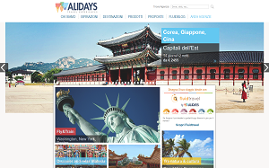 Il sito online di Alidays
