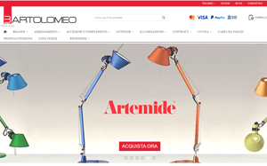 Visita lo shopping online di Bartolomeo Italian Design.com/it/