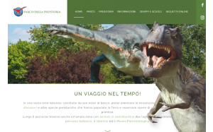 Il sito online di Parco della Preistoria