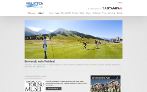 Il sito online di Vialattea