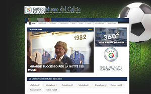 Il sito online di Museo del calcio Coverciano
