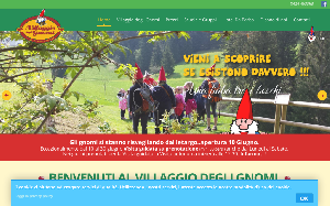Il sito online di Villaggio degli Gnomi