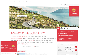 Il sito online di Svizzera Turismo