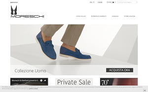 Visita lo shopping online di Moreschi