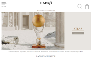 Il sito online di Lladró