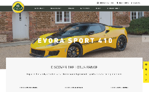 Visita lo shopping online di Lotus cars