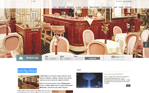 Il sito online di Hotel Alga Milano