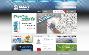 Il sito online di Mapei