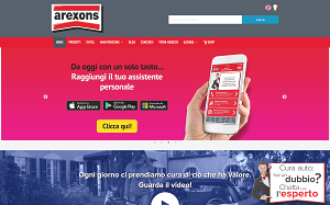 Il sito online di Arexons