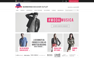 Il sito online di Barberino Designer Outlet