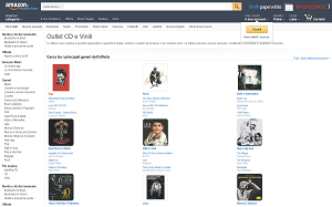 Il sito online di Amazon outlet musica