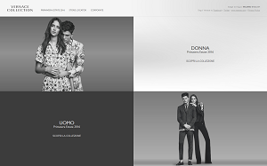 Il sito online di Versace Collection