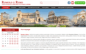 Il sito online di Amici di Roma