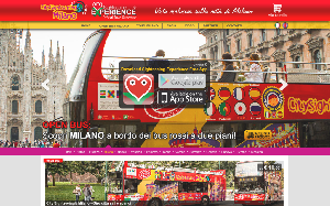 Il sito online di City Sightseeing Milano