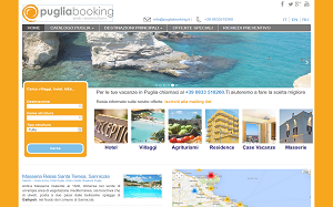 Il sito online di Pugliabooking