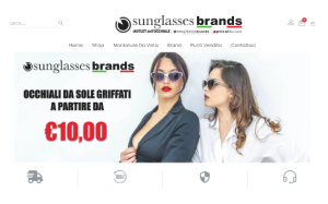 Il sito online di Sunglasses Brands