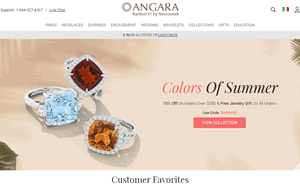 Il sito online di Angara