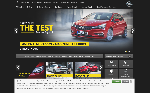 Il sito online di Opel