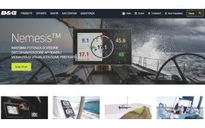 Il sito online di B&G Sailing Electronics