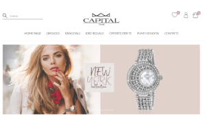 Il sito online di Capital orologi