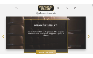 Il sito online di Parmigiano Reggiano