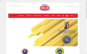 Il sito online di Pastificio Faella