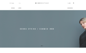 Il sito online di Wise boutique