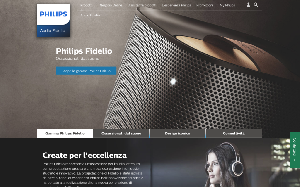 Il sito online di FIDELIO Philips