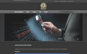 Il sito online di Ponzi Investigazioni