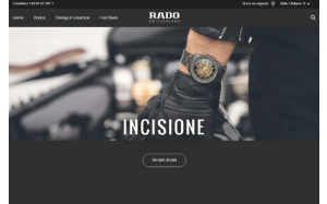 Il sito online di Rado